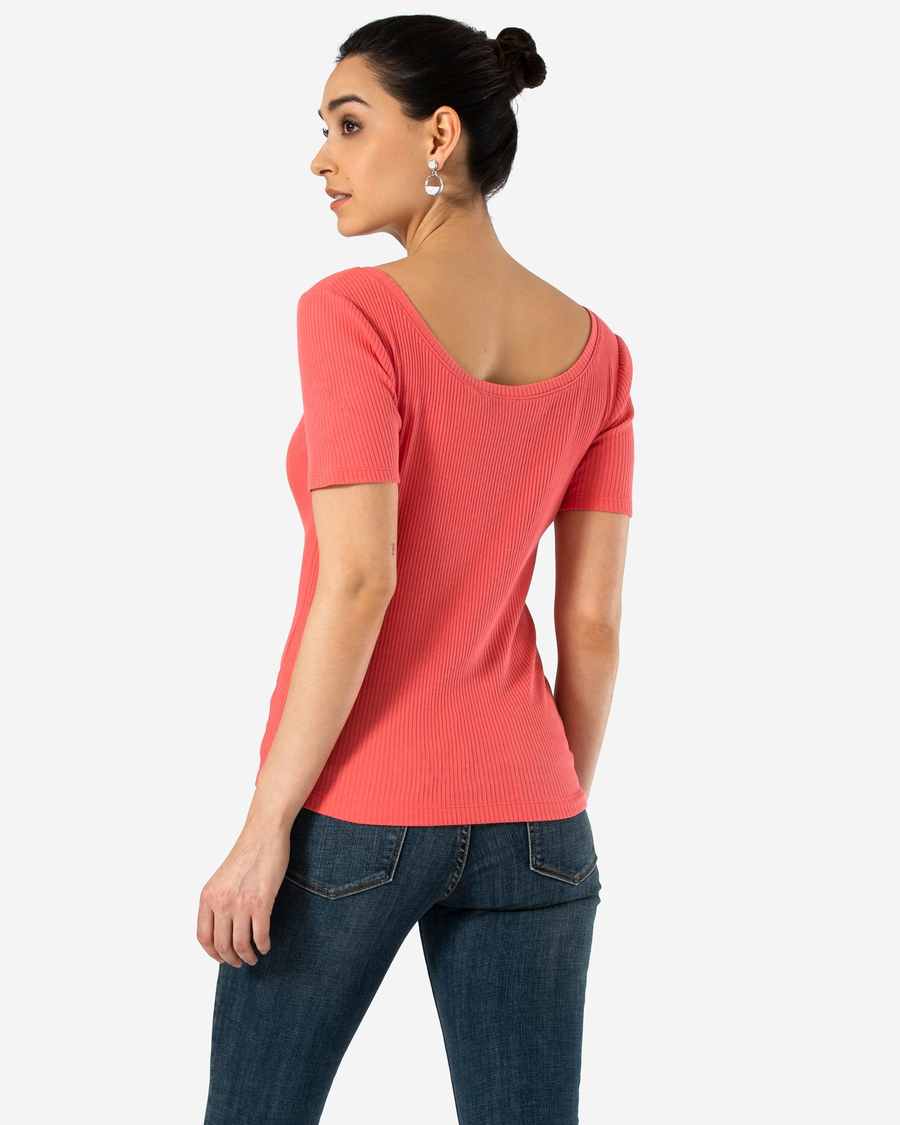 (image for) Exquisite Scoop Neck Tee Shirt